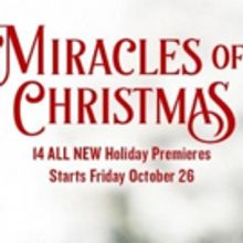 Hallmark Movies & Mysteries Announces MIRACLES OF CHRISTMAS Holiday Slate