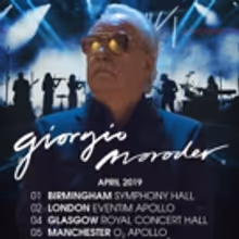 Giorgio Moroder Announces First Live Tour in Europe