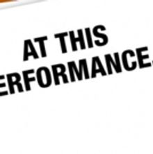 July's AT THIS PERFORMANCE... To Include Understudies from DEAR EVAN HANSEN, SUMMER, 