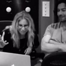 VIDEO: Barbra Streisand Hits the Recording Studio for New Album!