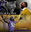 Artist George Gadson and Baltimore Ravens' Retired  Linebacker Ray Lewis Meet Again…