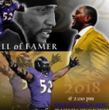Artist George Gadson and Baltimore Ravens' Retired  Linebacker Ray Lewis Meet Again…