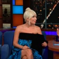VIDEO: Lady Gaga Talks to Stephen Colbert About Her A STAR IS BORN Co-Star Bradley… Video