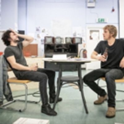 Photo Flash: Inside Rehearsal For TRUE WEST