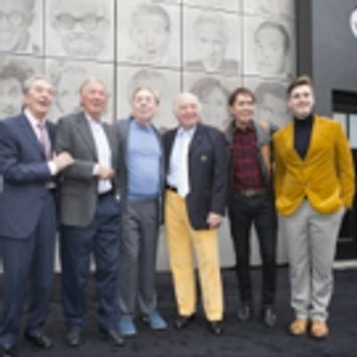 Photo Flash: Andrew Lloyd Webber and Guests Unveil Art Installation at London Palladium