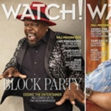 Cedric the Entertainer and Jay Hernandez on the Cover of CBS' Watch! Magazine