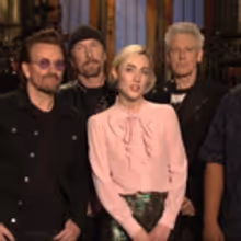 VIDEO: Saoirse Ronan & U2 Present a Very Irish SNL Promo
