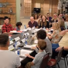 Photo: Roseanne Barr & More at First Table Read for ABC's ROSEANNE Revival
