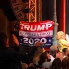 Audience Member Disrupts Performance of A BRONX TALE With Pro-Trump Sign
