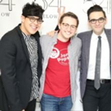 Photo Flash: BE MORE CHILL's Joe Iconis, George Salazar, and Will Roland at…