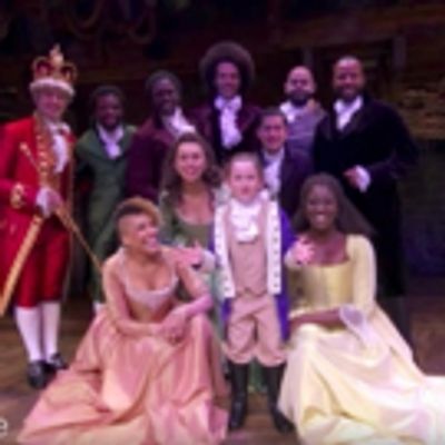 VIDEO: Lucky ELLEN Fan Goes Behind-the-Scenes with Cast of HAMILTON LA
