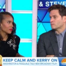 VIDEO: Kerry Washington and Steven Pasquale Discuss AMERICAN SON on TODAY
