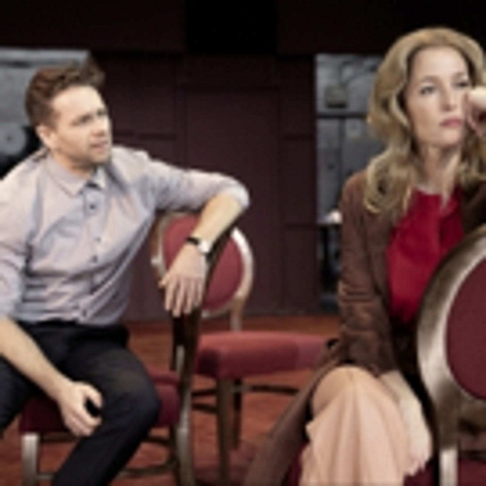 Photo Flash: First Look at Gillian Anderson and Lily James in ALL ABOUT EVE