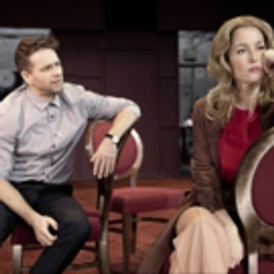 Photo Flash: First Look at Gillian Anderson and Lily James in ALL ABOUT EVE