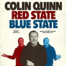COLIN QUINN: RED STATE BLUE STATE to Play at The Minetta Lane Theatre