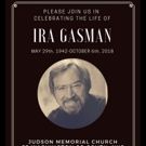 Memorial Will Be Held For Ira Gasman This Summer
