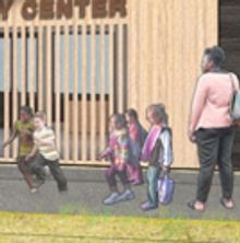 New Public Artwork By Warren Holzman Welcomes Public To The Discovery Center In Fairm