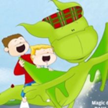 New Parr Hall Children's Booking Don't Dribble on the Dragon Features Magic by Paul D