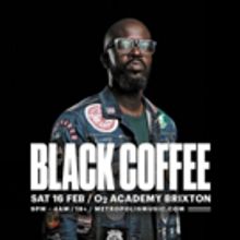 South African DJ Black Coffee Announces Headline Show at London's O2 Academy Brixton