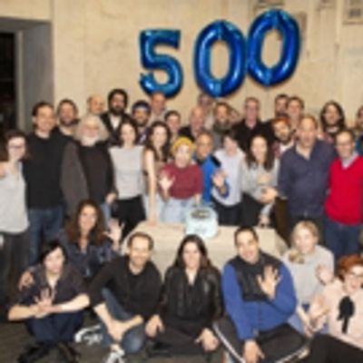 Photo Flash: THE BAND&#039;S VISIT Celebrates 500 Performances on Broadway