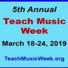 Keep Music Alive Announces 5th Annual Teach Music Week