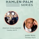 Tickets Now on Sale for Emerson String Quartet and André Watts