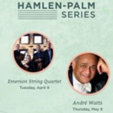 Tickets Now on Sale for Emerson String Quartet and André Watts