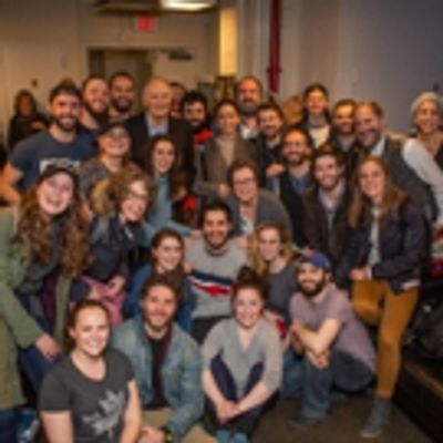 Photo Flash: Alan Alda Visits FIDDLER ON THE ROOF