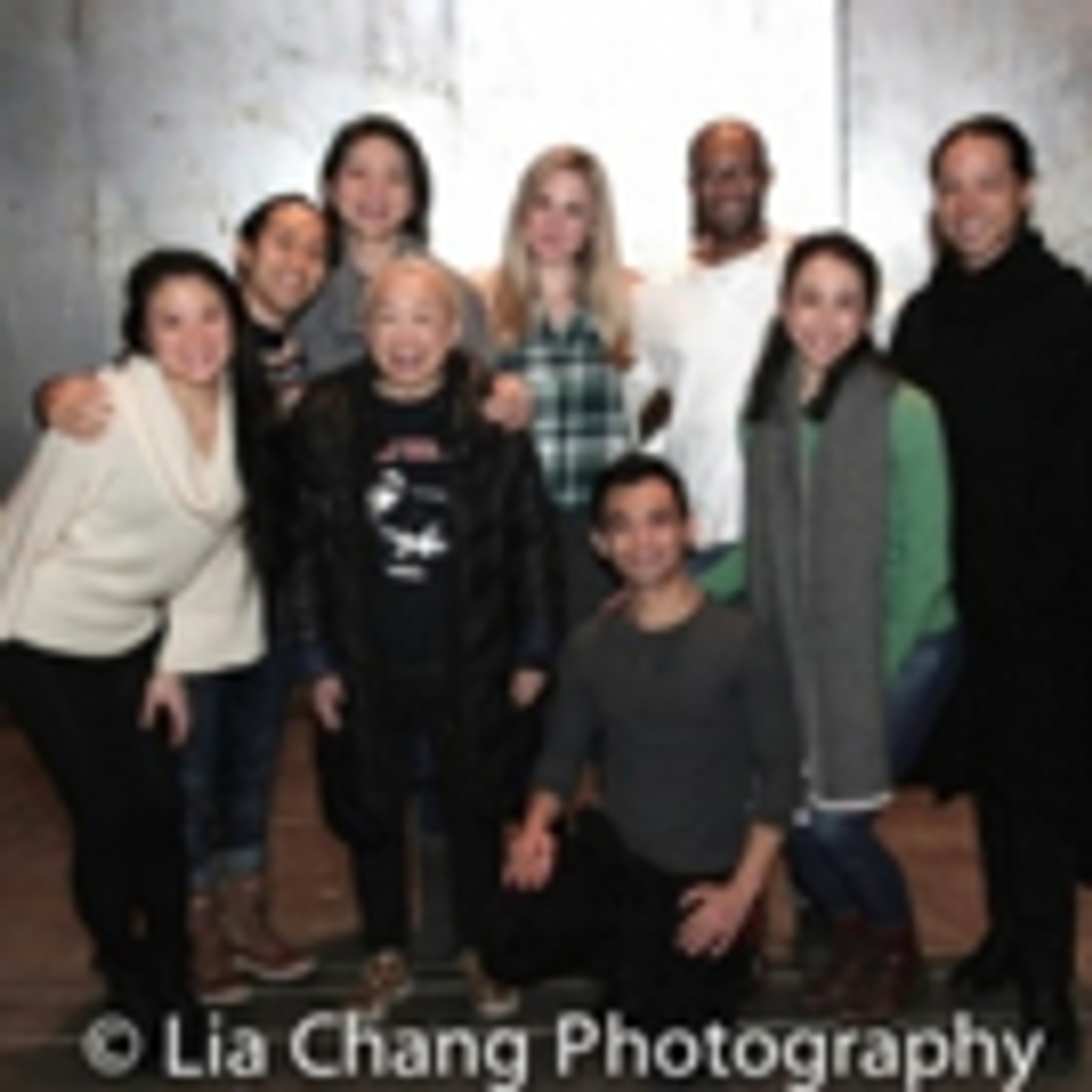 Photo Flash: Lori Tan Chinn Visits M. BUTTERFLY