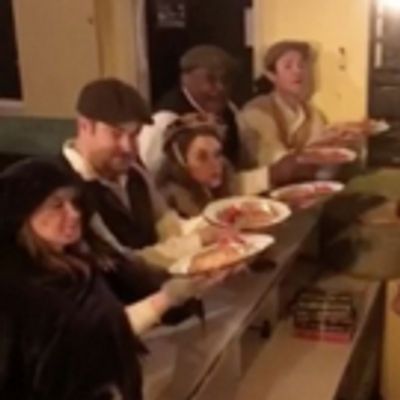 Photo Flash: Escape the Cold Weather with One of SWEENEY TODD's Piping Hot Pies and More Saturday Intermission Pics!