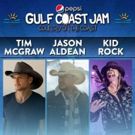 Tim McGraw, Jason Aldean and Kid Rock to Headline Pepsi Gulf Coast Jam