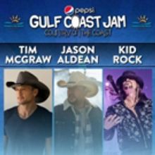 Tim McGraw, Jason Aldean and Kid Rock to Headline Pepsi Gulf Coast Jam