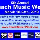 Teach Music Week to Offer Free Lessons to New Students
