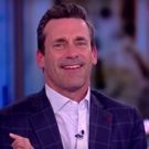 VIDEO: Jon Hamm Chats Working As A Set Decorator, Theatre Teacher, & More on THE VIEW