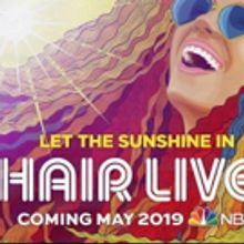 Photo Flash: First Look at Just-Released Promo Art for NBC's HAIR LIVE!