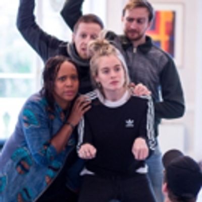 Photo Flash: Inside Rehearsal With Cressida Bonas in THE DOG BENEATH THE SKIN at Jermyn Street Theatre
