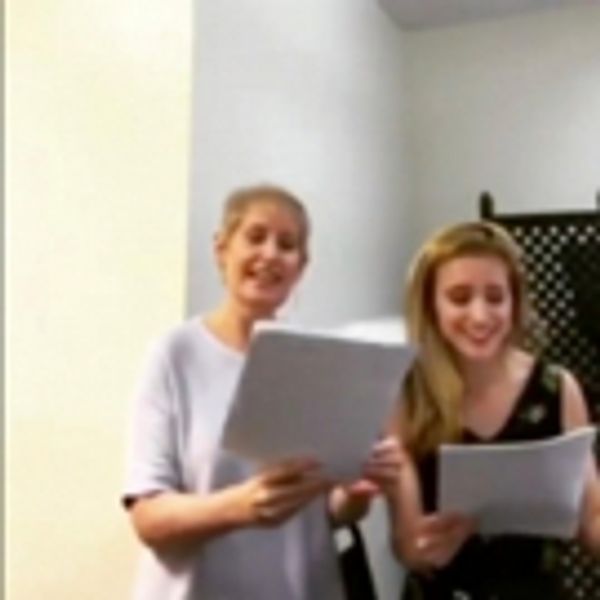 VIDEO: Liz Callaway and Christy Altomare Rehearse 'Journey To The Past' for Broadway Princess Party - Cabaret Theater Video