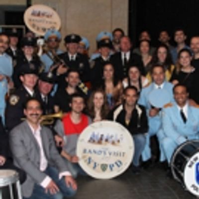 Photo Coverage: The NYPD Band Visits THE BAND&#039;S VISIT
