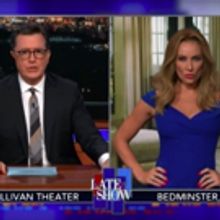 VIDEO: Watch Laura Benanti Return to THE LATE SHOW as Melania Trump to Discuss Omaros