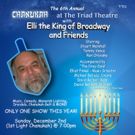 6th Annual Chanukah With Elli TheKingOfBroadway & Friends Chanukah Cabaret Play The…
