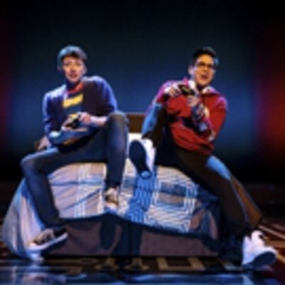 Photo Flash: Get a First Look at Will Roland, George Salazar, Jason Tam, and the Cast of BE MORE CHILL in Action