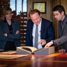 Photo Flash: HAMILTON's King George Visits Windsor Castle To View The Papers Of King 
