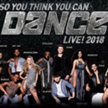 Kravis Center To Present SO YOU THINK YOU CAN DANCE LIVE!