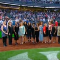 VIDEO: Casts of THIS ONE'S FOR THE GIRLS and SISTAS: THE MUSICAL Sing the National… Video