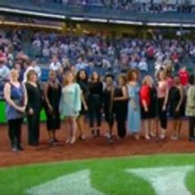VIDEO: Casts of THIS ONE'S FOR THE GIRLS and SISTAS: THE MUSICAL Sing the National…