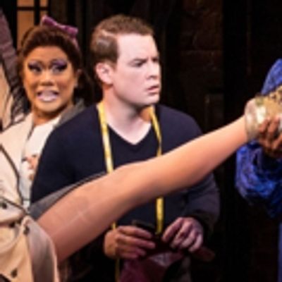 Photo Flash: American Idol&#039;s David Cook Struts Back Into Broadway&#039;s KINKY BOOTS