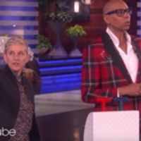 VIDEO: RuPaul Visits Ellen To Host 'Lip Sync For Your Wife' Video