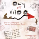 MARY & MAX Selected for Pace New Musicals