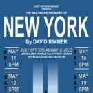 Just Off Broadway Presents NEW YORK By David Rimmer