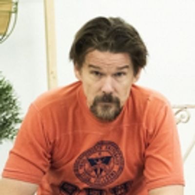 Photo Flash: In Rehearsal with Ethan Hawke and Paul Dano in TRUE WEST